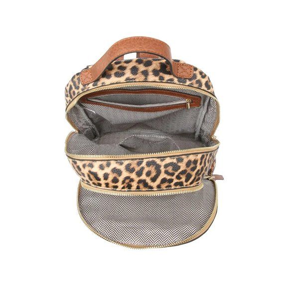 Backpack Bag Purse with Stitch Detail - Picture 2 of 5